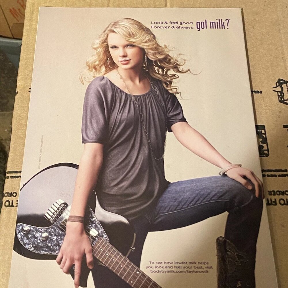 Rollingstones True Blood Rare Cover Taylor Swift Got Milk Add On Back
